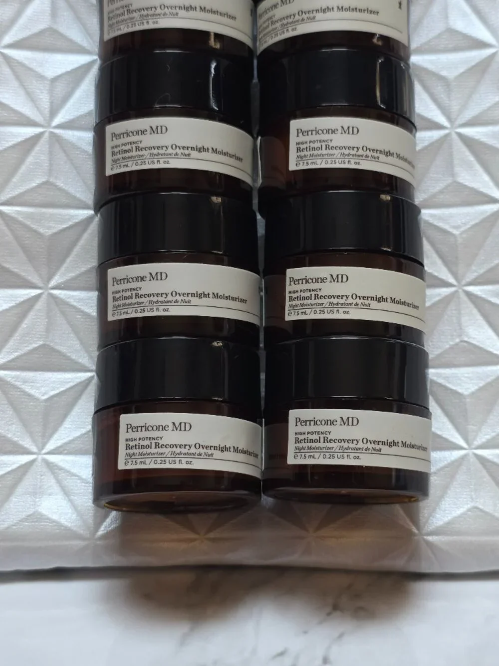 10 x Perricone MD RETINOL RECOVERY OVERNIGHT Moisturizers (0.25 oz. each)
